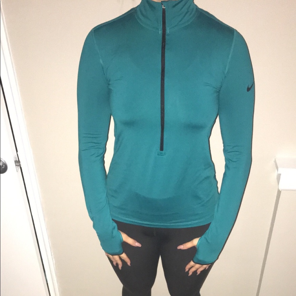 Nike pro Dri-fit half zip long sleeve